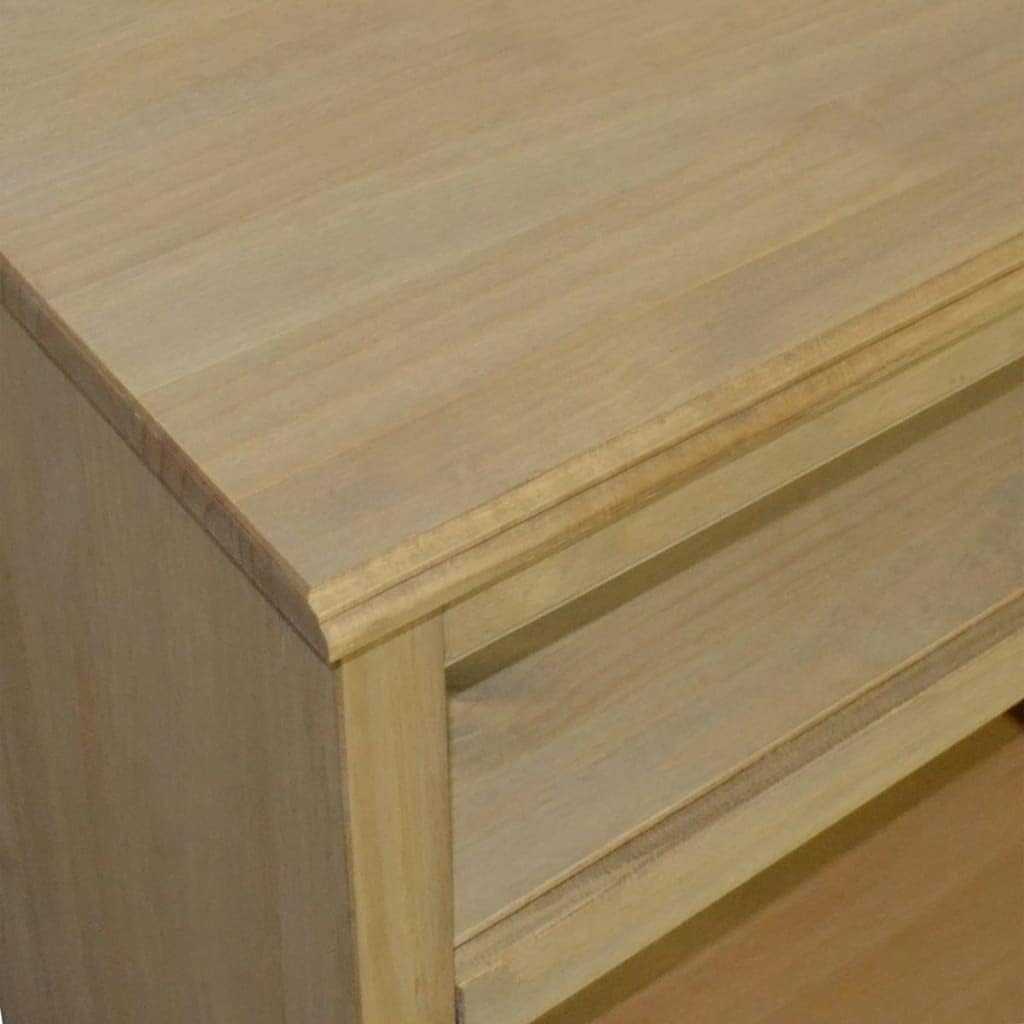 Rustic TV Cabinet with Storage, Mexican Pine Corona Range 31.5"x16.9"x30.7" V73651