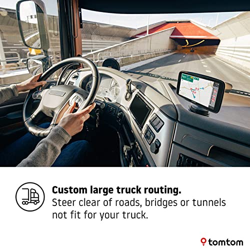 TomTom Truck GPS GO Expert 7 Inch HD with Custom Truck Routing and Traffic O89786