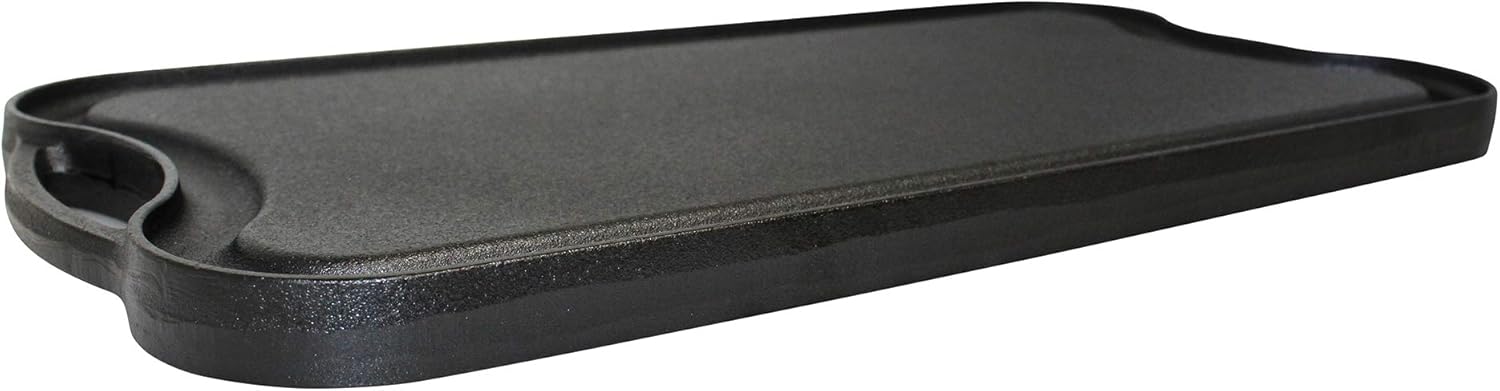 Mirro MIR-19055 Pre-Seasoned Cast Iron Reversible Grill/Griddle with Handles, 20 Inch G184927