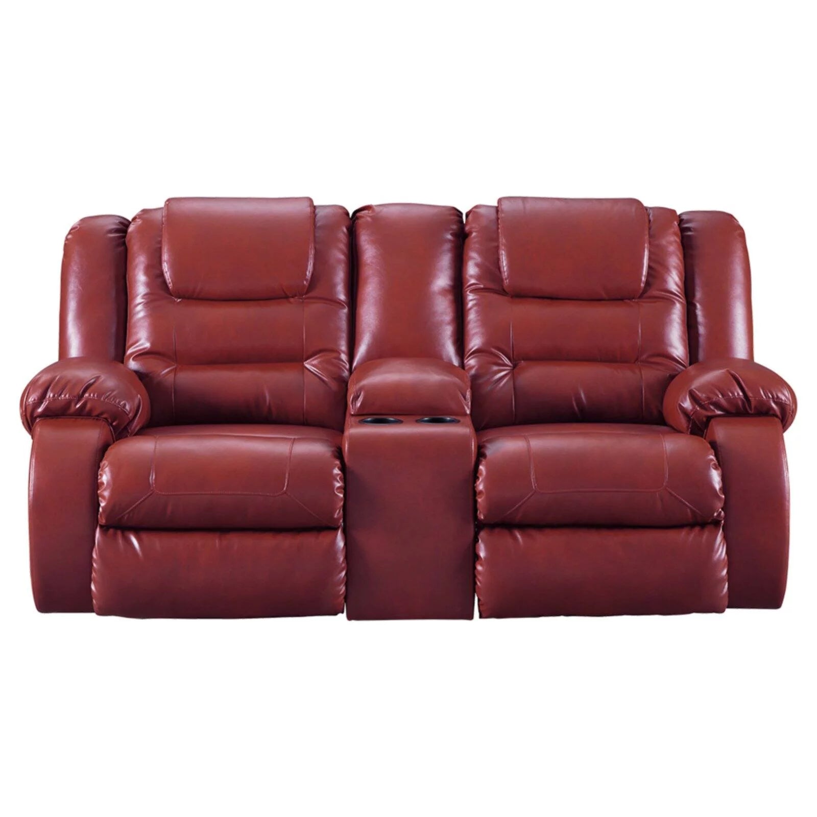 Signature Design by Ashley Vacherie Reclining Loveseat, Chocolate P144441