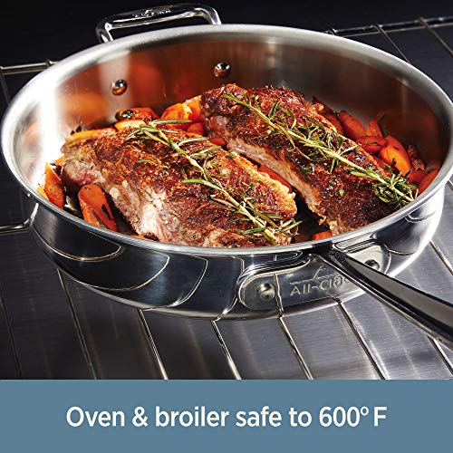 All-Clad D3 3-Ply Stainless Steel Dutch Oven 5.5 Quart V772
