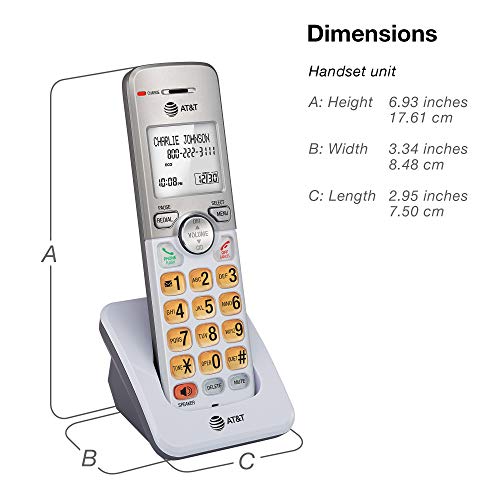 AT&T EL51103 DECT 6.0 Cordless Home Phone with Speakerphone and Caller ID O318095