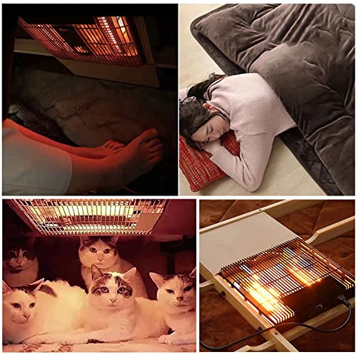 Kotatsu Heater Table Set with Quilt and Carpet, 105x80cm M1903