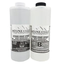 Stone Coat Countertops (1/2 Gallon) Epoxy Resin Kit for DIY Projects, Kitchens, Bathrooms, Counters, Tables, Wood Slabs, and More! Heat Resistant and Clear Epoxy Resin!