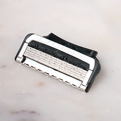 Gillette Intimate Pubic Hair Razor Cartridges, 4 Refills, Dermatologist Tested J487788