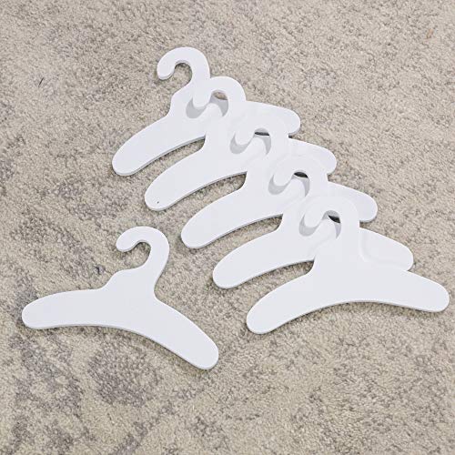 KidKraft Wooden Lil' Doll Armoire with 6 Hangers for 18-Inch Dolls, White B4969
