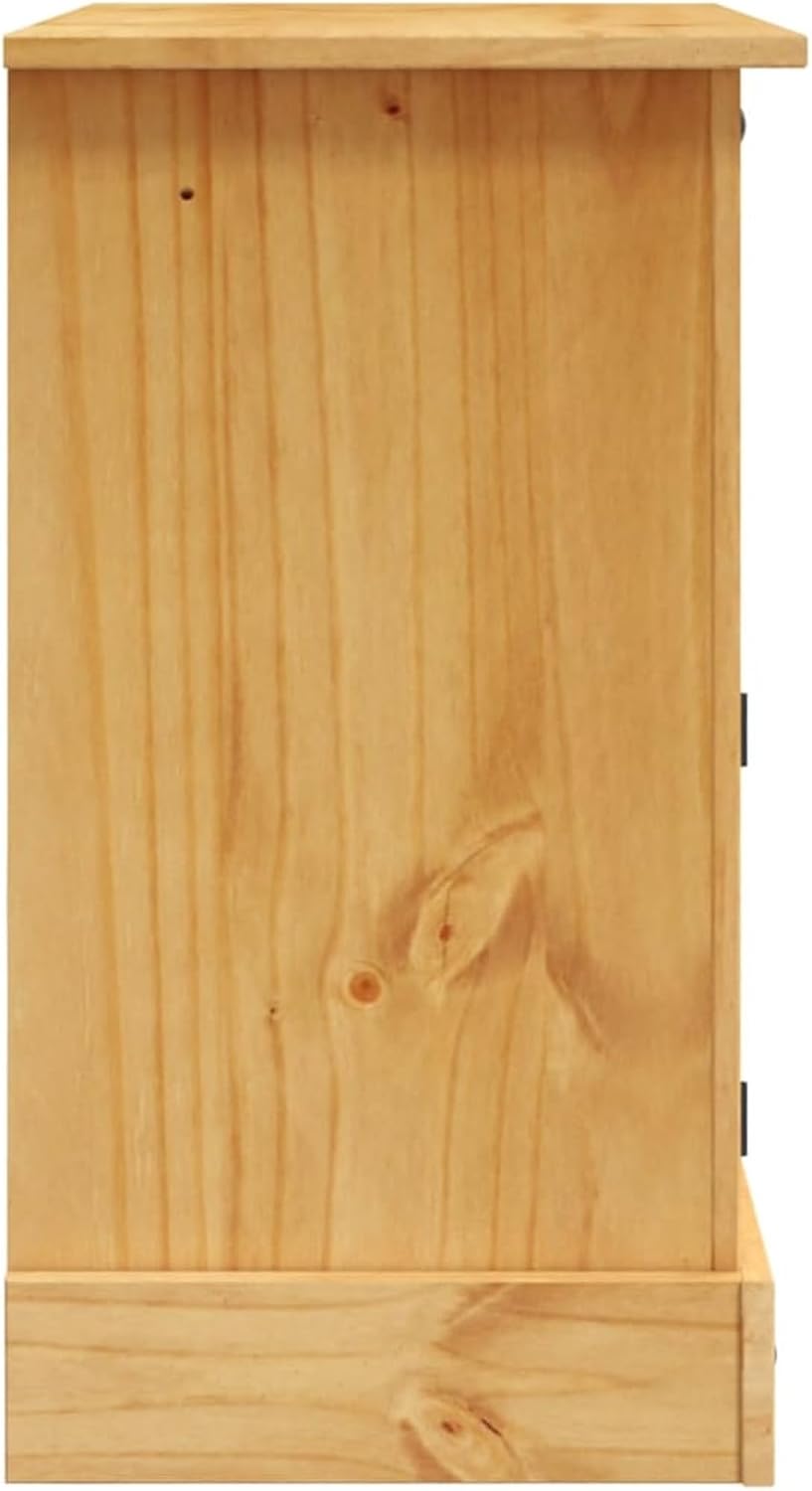 Mexican Pine Corona TV Stand 31.5"x16.9"x30.7" J1223