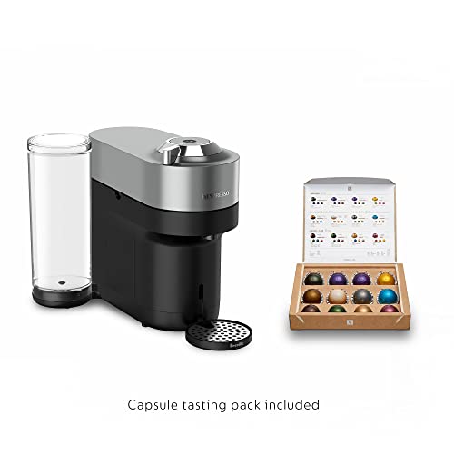 Nespresso Vertuo POP+ Deluxe Coffee and Espresso Machine by Breville with Milk Frother G698935