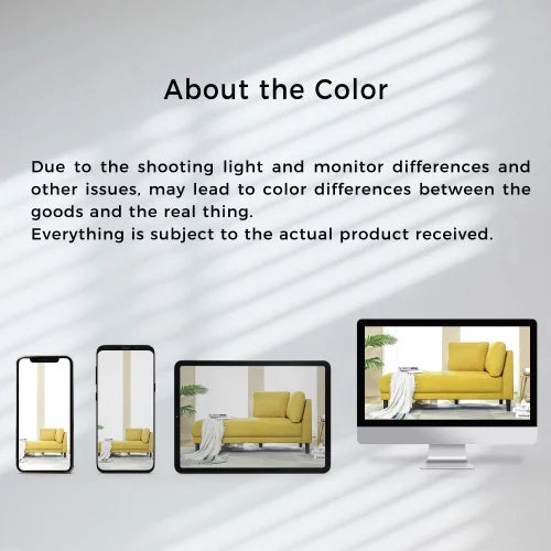 Yellow Chaise Lounge Chair with Arms for Living Room F7690