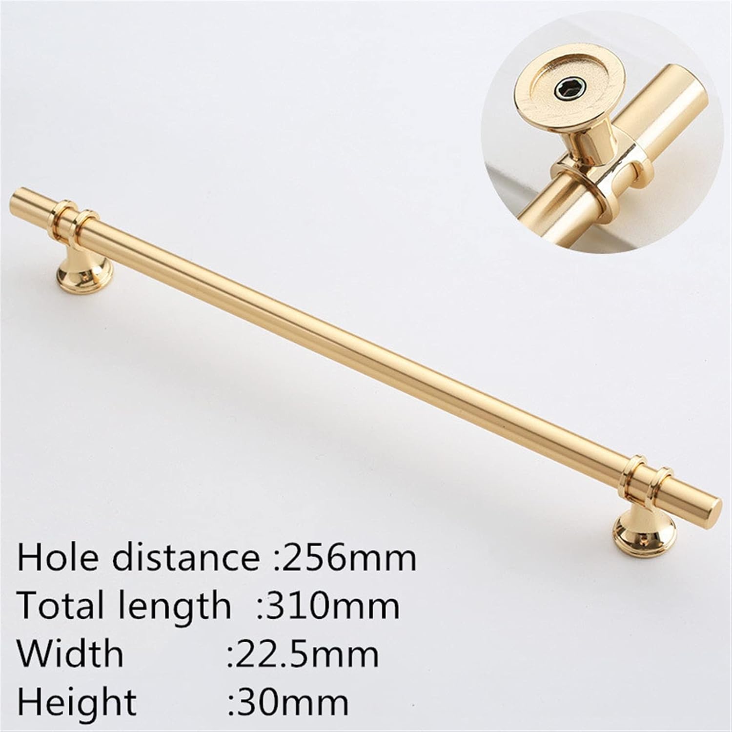 Cabinet Handles Drawer Pulls Modern Zinc Alloy Black Gold Kitchen Hardware J9461