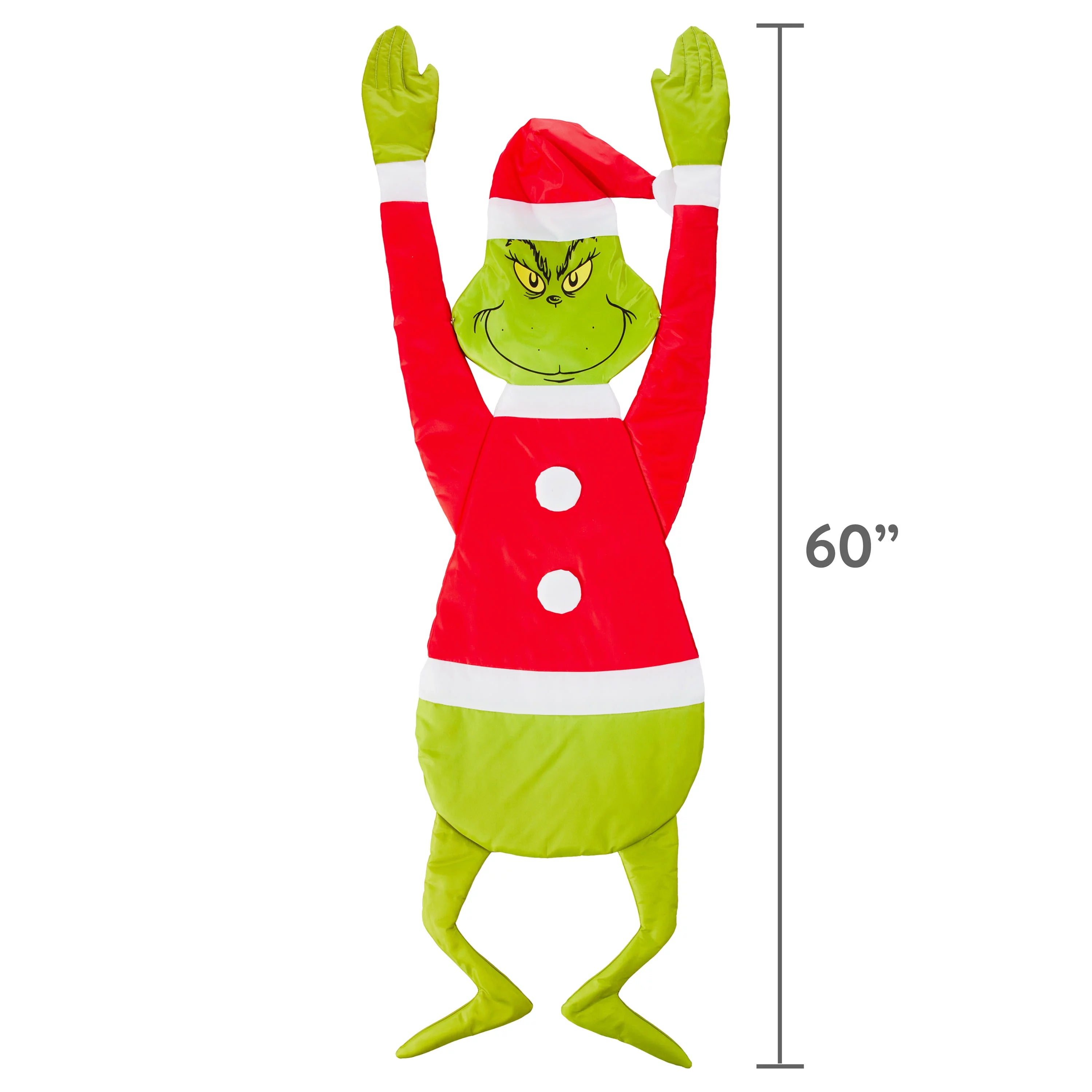 Dr Seuss' Grinch Who Stole Christmas Outdoor Hanging Figurine, 5 ft E41816
