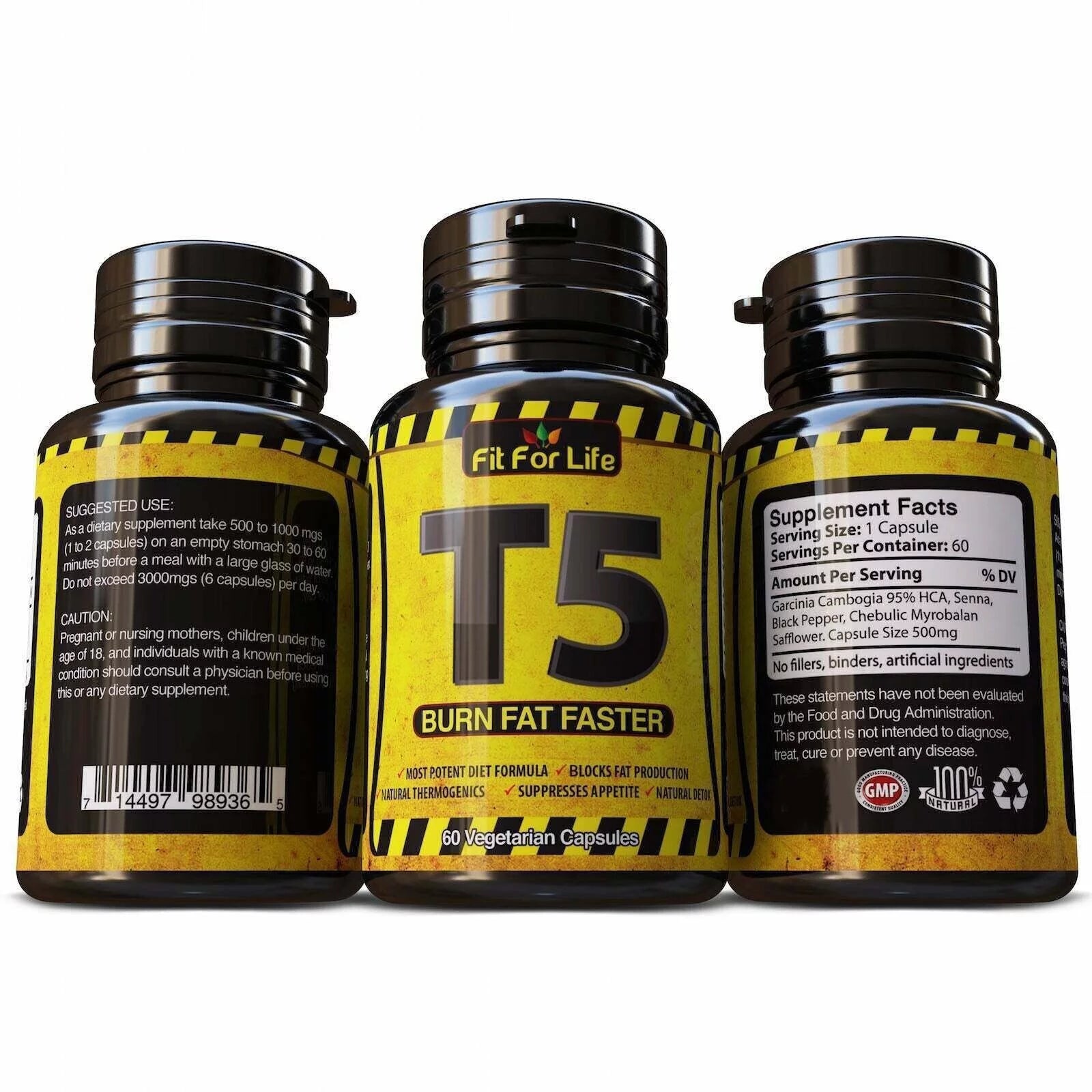 T5 Weight Loss Diet Pills - 60 Capsules T1231