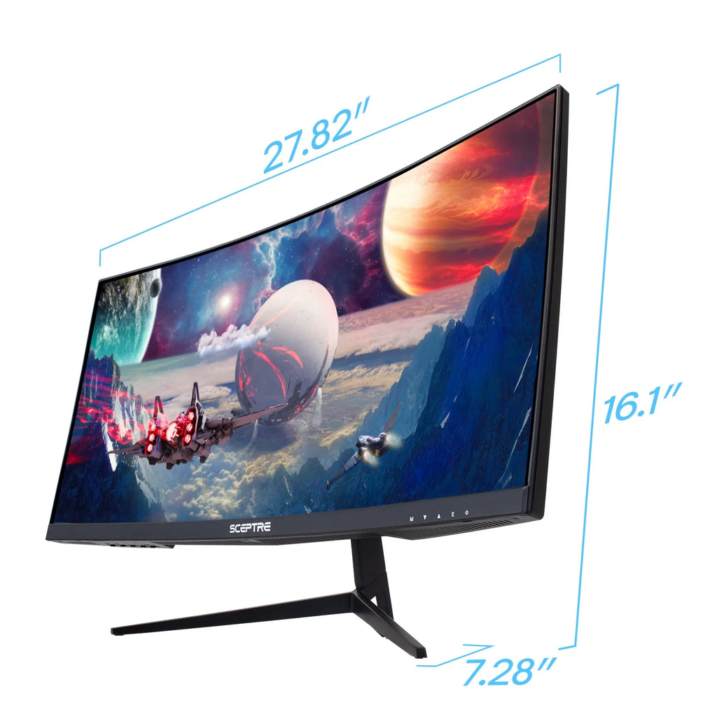 Sceptre C305B-200UN 30" Curved LED Monitor 200Hz T8250