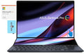 ASUS Zenbook Pro 14 Duo Gaming & Entertainment Laptop (Intel i9-12900H 14-Core, 32GB LPDDR5 4800MHz RAM, 1TB SSD, GeForce RTX 3050 Ti, Win 11 Home) with Microsoft 365 Personal, Dockztorm Hub