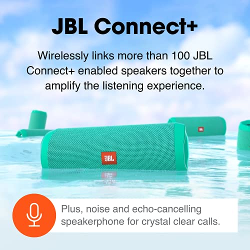 JBL Flip 4 Bluetooth Speaker, Black, Waterproof, Portable S204023