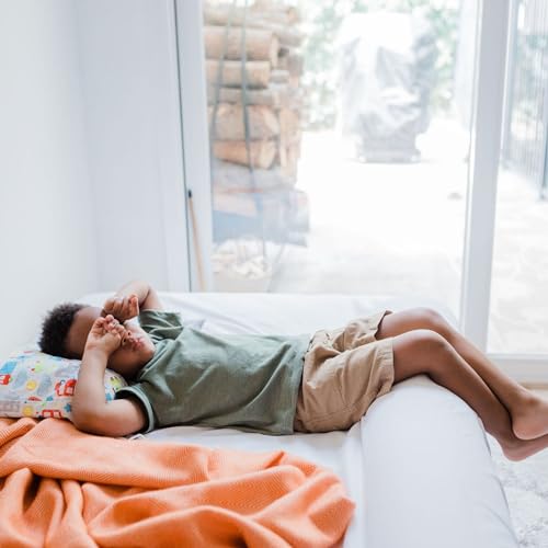 Little Sleepy Head Bed Bumper for Toddlers with Soft Cover, Twin Size, 1-Pack R54336