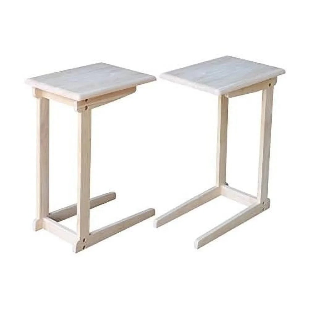 Sofa Server Table, Unfinished
