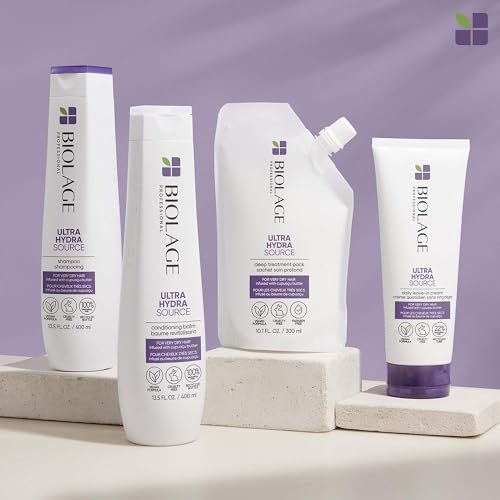 Biolage Ultra Hydra Source Shampoo for Very Dry Hair, Paraben-Free W4413