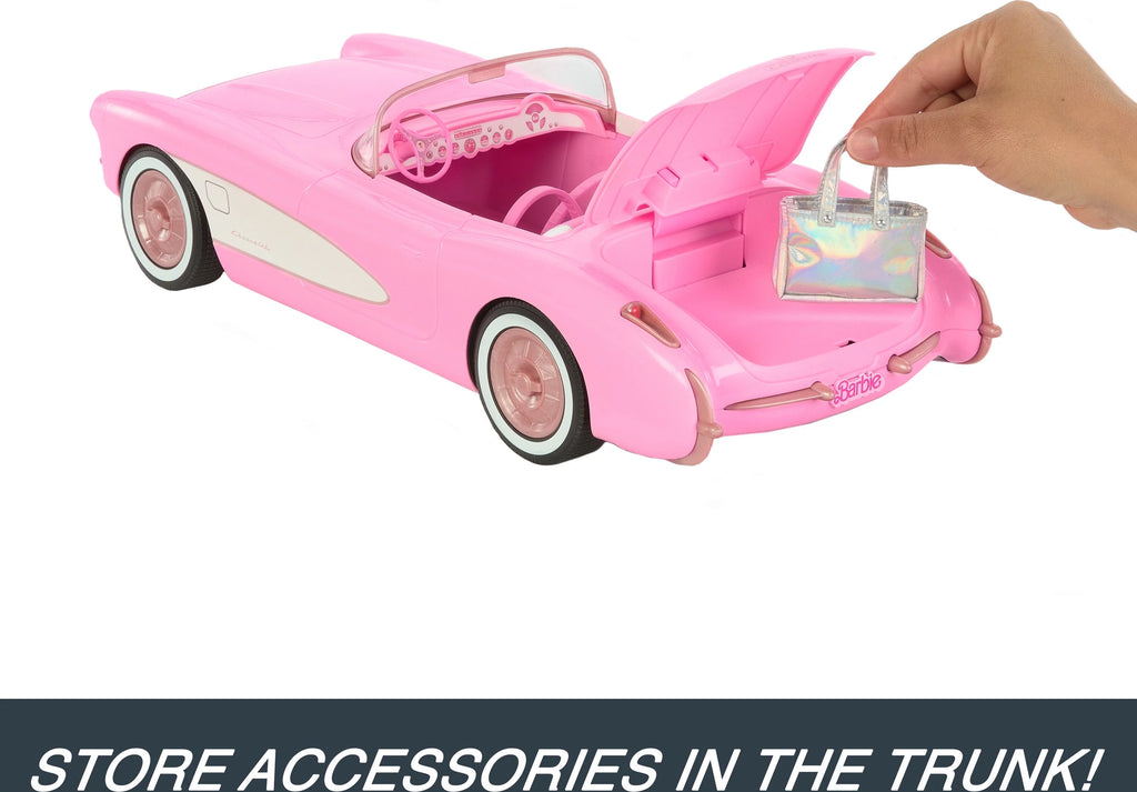 Hot Wheels RC Barbie Corvette, Remote Control Car D6837