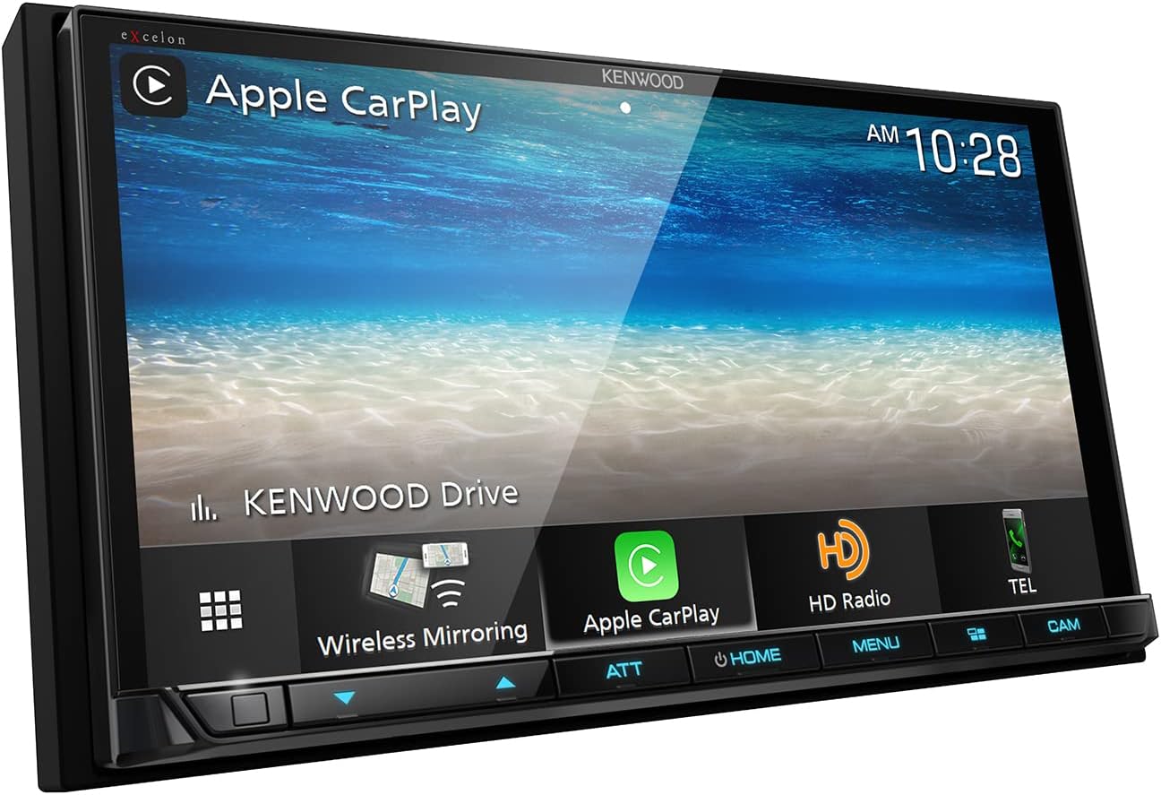 KENWOOD eXcelon DMX907S 6.95" Digital Multimedia Bluetooth Car Stereo C2507