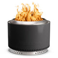 Solo Stove Yukon 2.0 + Stand, 27 Inch Smokeless Fire Pit – Portable Stainless Steel Outdoor Fireplace - 360° Airflow Technology and Removable Ash Pan – Ideal for 6 or More People, 43.9lbs, Bronze