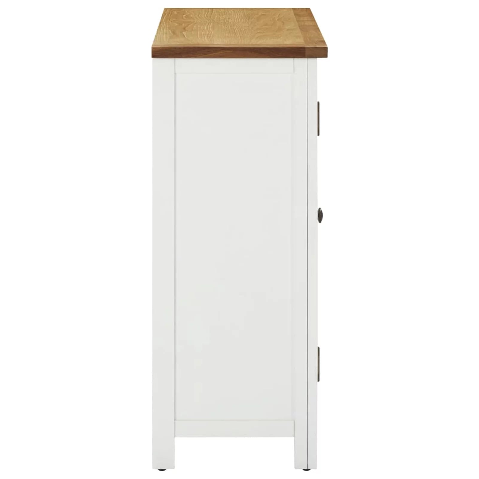 Solid Oak Wood Cabinet 31.5"x12.6"x31.5" E844