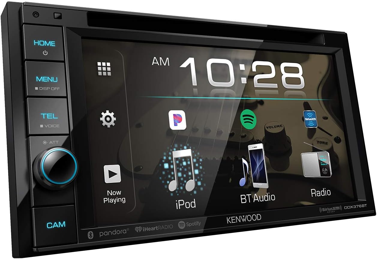 Kenwood DDX376BT 6.2" Car DVD Receiver with Bluetooth S61608
