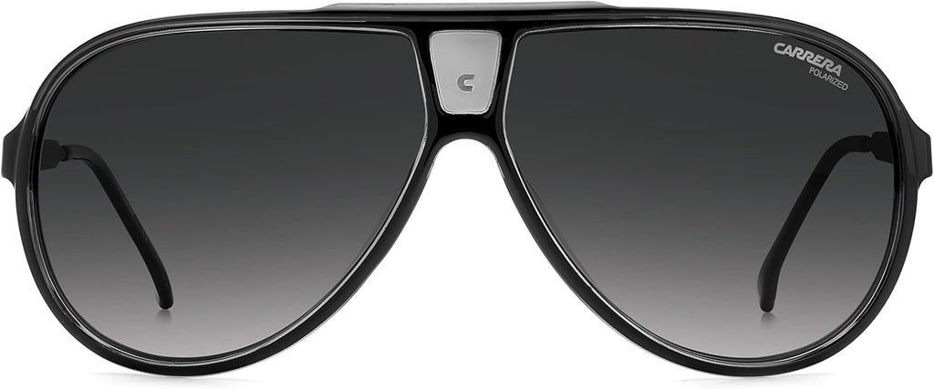 Carrera Polarized Grey Shaded Pilot Men's Sunglasses 1050/S 008A/WJ 63