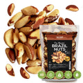 I'M A NUT Dry Roasted Brazil Nuts-Sea Salted-No Oil No Herbicides or Pesticides Non GMO No PPO Kosher 32 oz