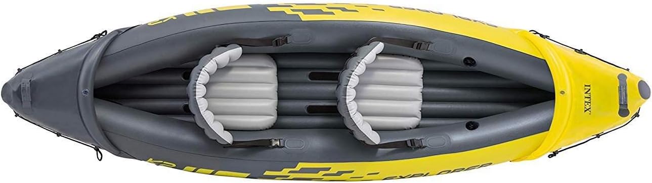 Intex Explorer K2 2-Person Inflatable Kayak with Aluminum Oars and Pump X73941