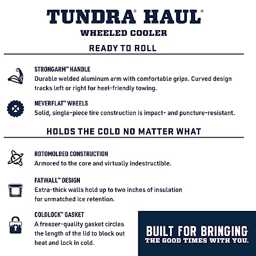 YETI Tundra Haul Wheeled Hard Cooler U144