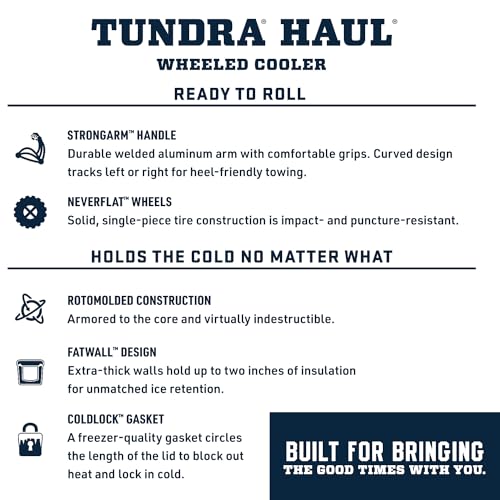 YETI Tundra Haul Wheeled Hard Cooler U144