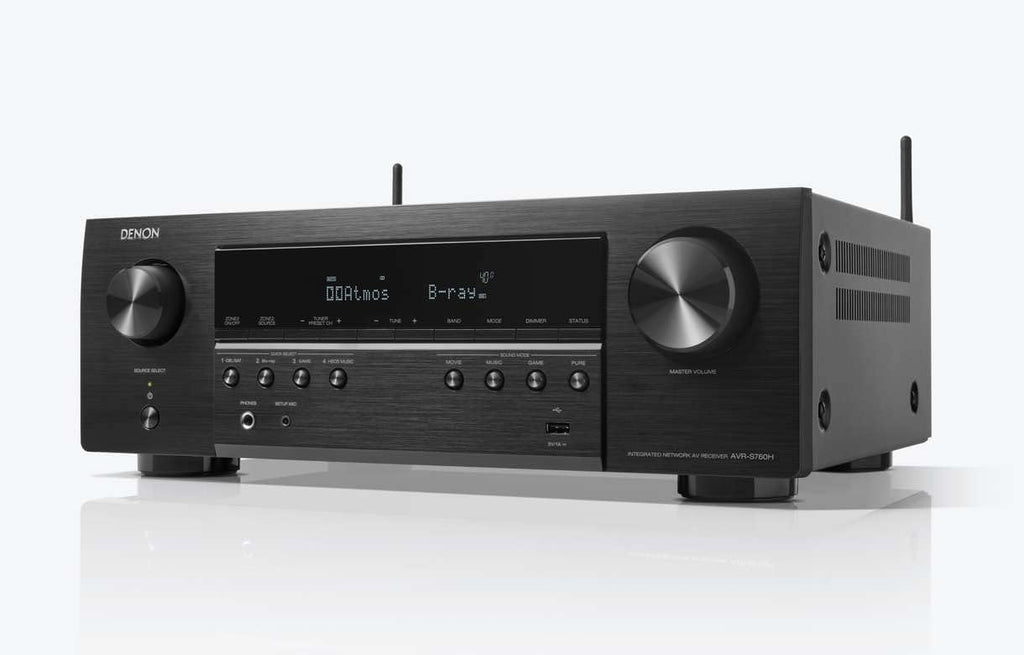Denon AVR-S760H 7.2-Channel Home Theater AV Receiver 8K Y65499