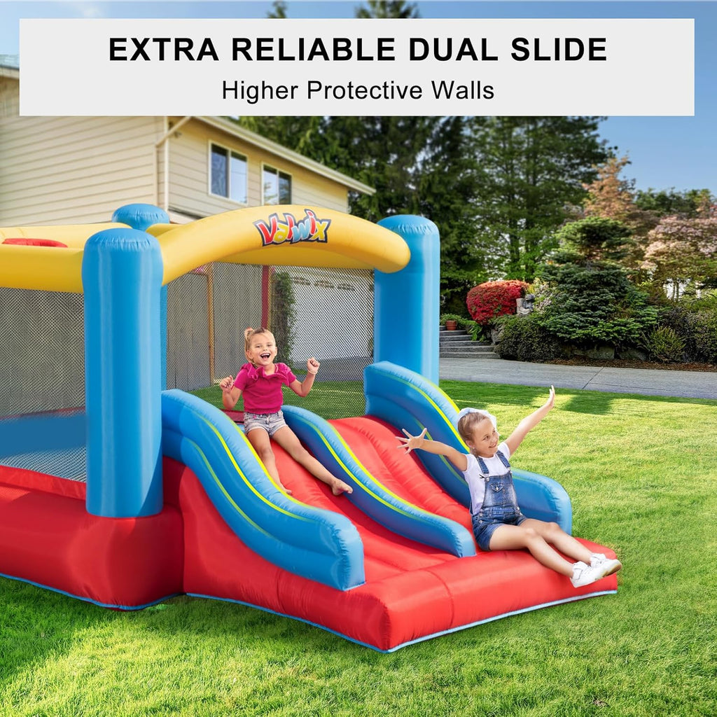 Valwix Bounce House Inflatable Bouncer with Blower for Kids 3-10 O5991
