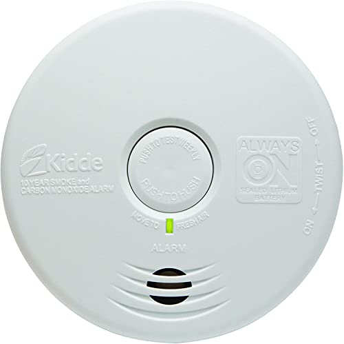 Kidde Smoke & Carbon Monoxide Detector Combo, 10-Year Battery, White X839