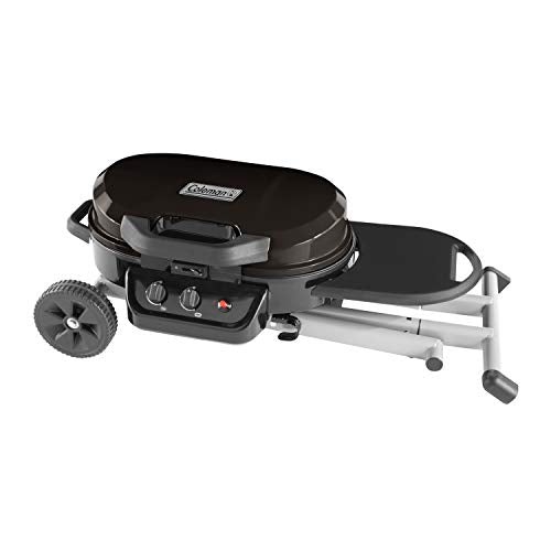 Coleman RoadTrip 225 Portable Stand-Up Propane Grill with Folding Legs & Wheels X65818