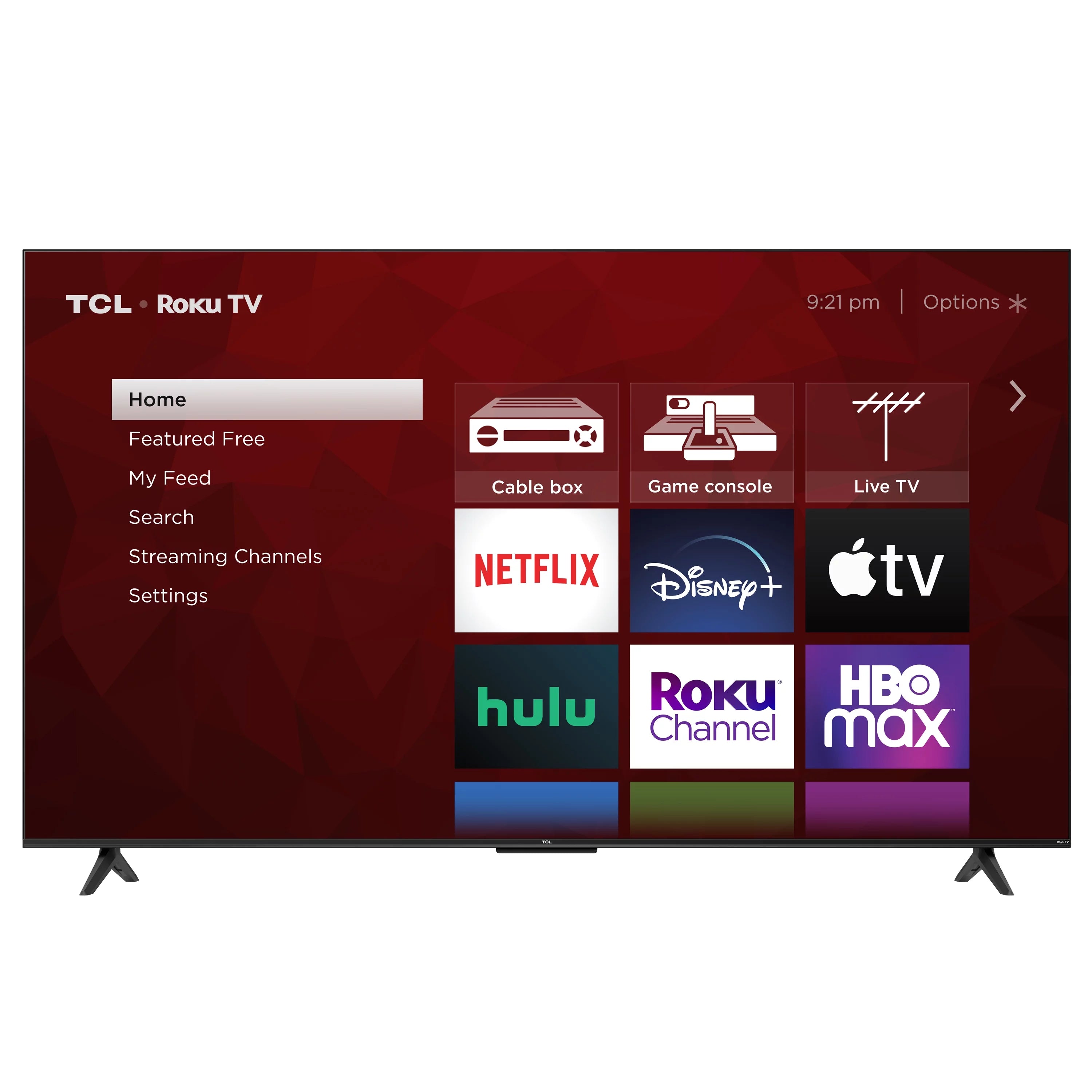 TCL 65" CLASS 4-SERIES 4K UHD HDR LED SMART ROKU TV - 65S455
