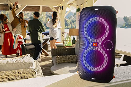 JBL PartyBox 110 Portable Party Speaker with Lights - Black (Renewed) U470049