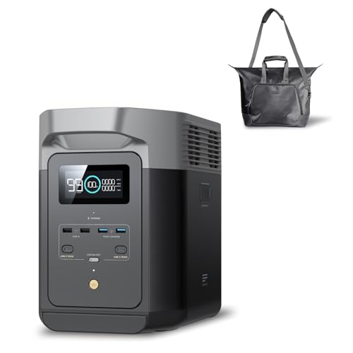 EF ECOFLOW Solar Generator DELTA2 with 220W Solar Panel, Portable Power Station Z81983