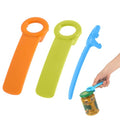 Giantree 3 Pcs Jar Opener, Easy Grip Opener Jar Key Jar Lid Opener Plastic Jar Opener 5.5" Colorful Jar Opener For Weak Hands Elderly Children(Blue+Green+Orange)
