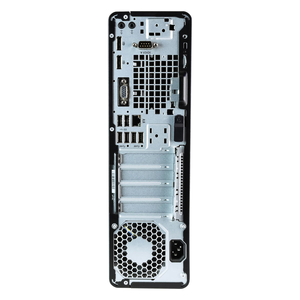 HP ProDesk 600G4 Desktop Computer, Hexa Core i5, 16GB RAM, 500GB SSD, Windows 11 Pro, 24in Monitor Y699526