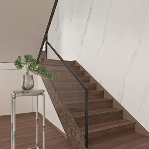 White Marble Granite Peel Stick Wallpaper Waterproof Self-Adhesive Contact Paper J11502