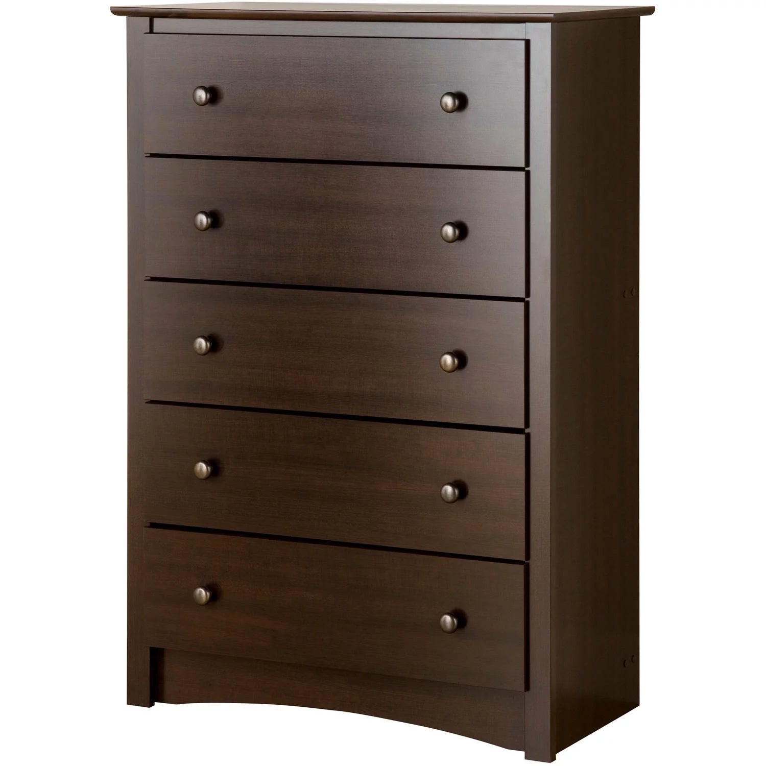 Prepac Fremont 5-Drawer Chest, Espresso W876214