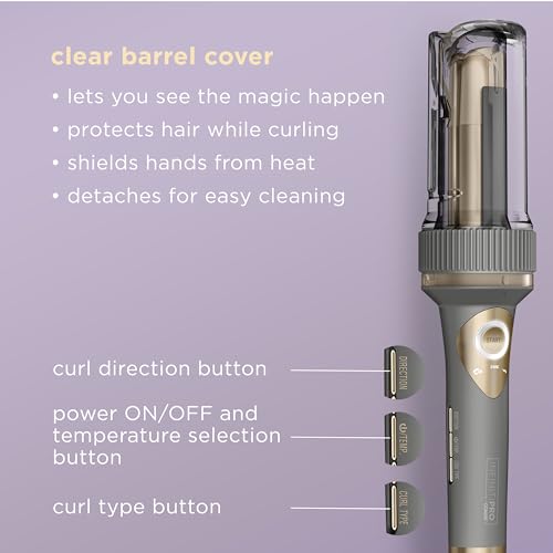 INFINITIPRO by CONAIR Curl Secret Automatic Curling Iron 1 1/4-inch Barrel O42405