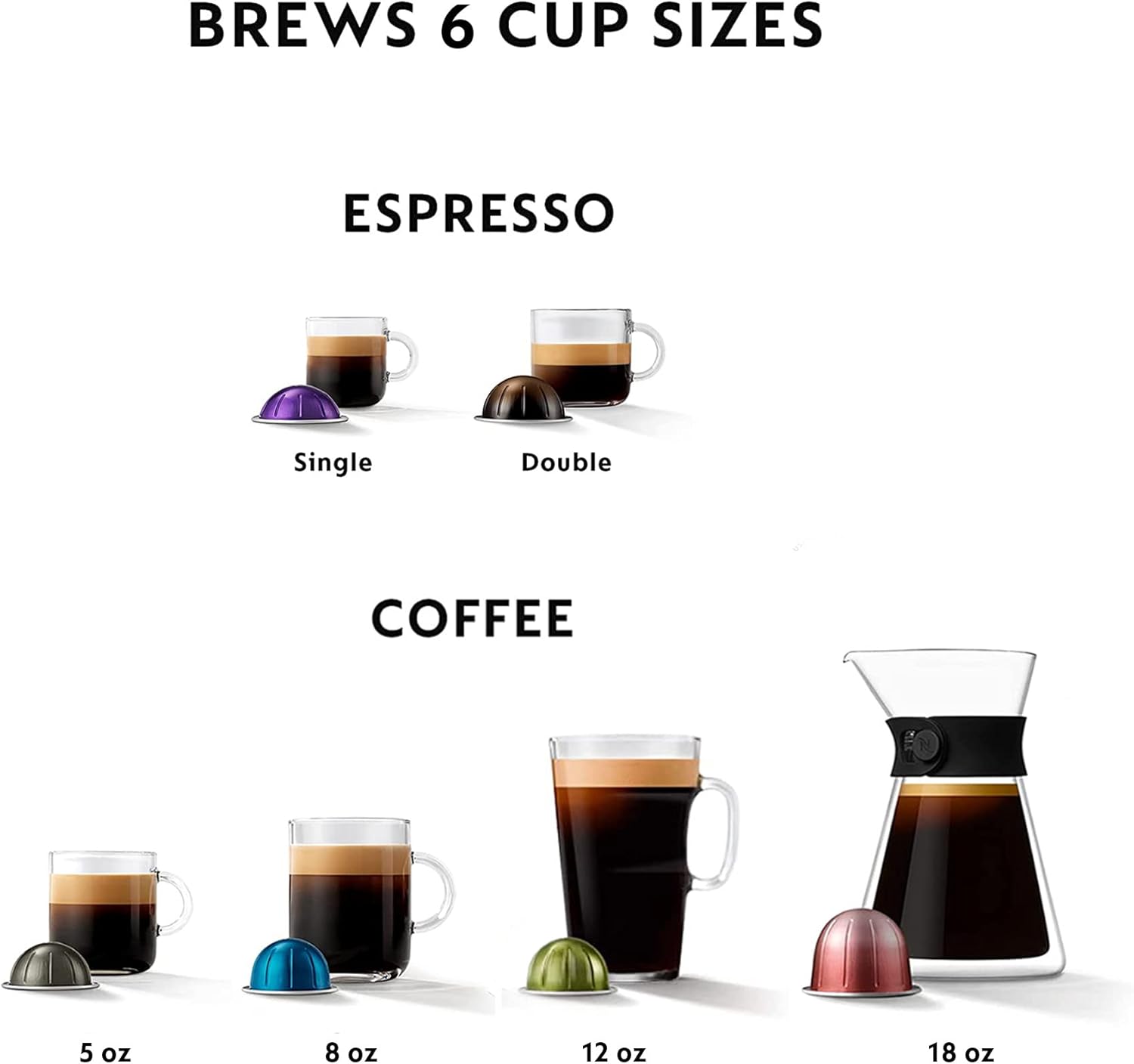 Nespresso Vertuo Creatista Coffee and Espresso Maker by Breville, Brushed Stainless Steel T931