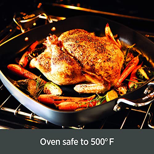All-Clad Essentials Hard Anodized Nonstick Fry Pan Set 2 Piece, 8 and 10.5 Inch, Oven Safe W78408