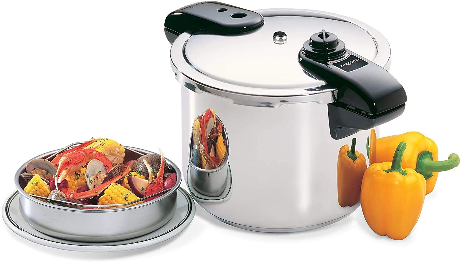 Presto 8-Quart Stainless Steel Pressure Cooker P416