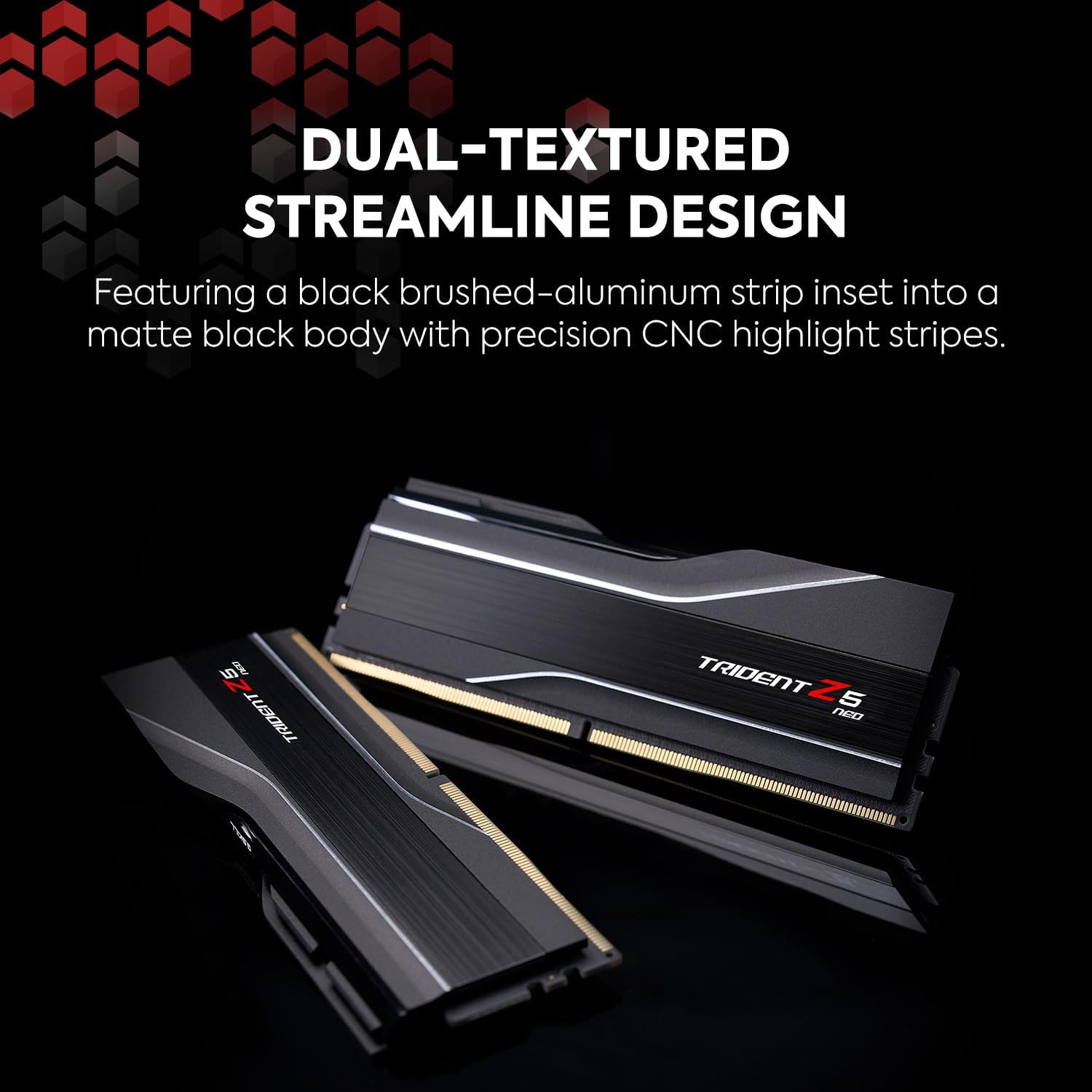 G.SKILL Trident Z5 Neo DDR5 64GB (2x32GB) 6000MT/s CL30 Desktop Memory UDIMM Matte Black T824