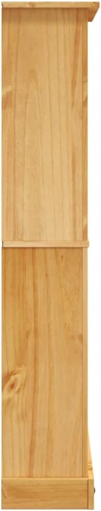 4-Tier Bookcase Mexican Pine Corona Range Home Furniture Y802