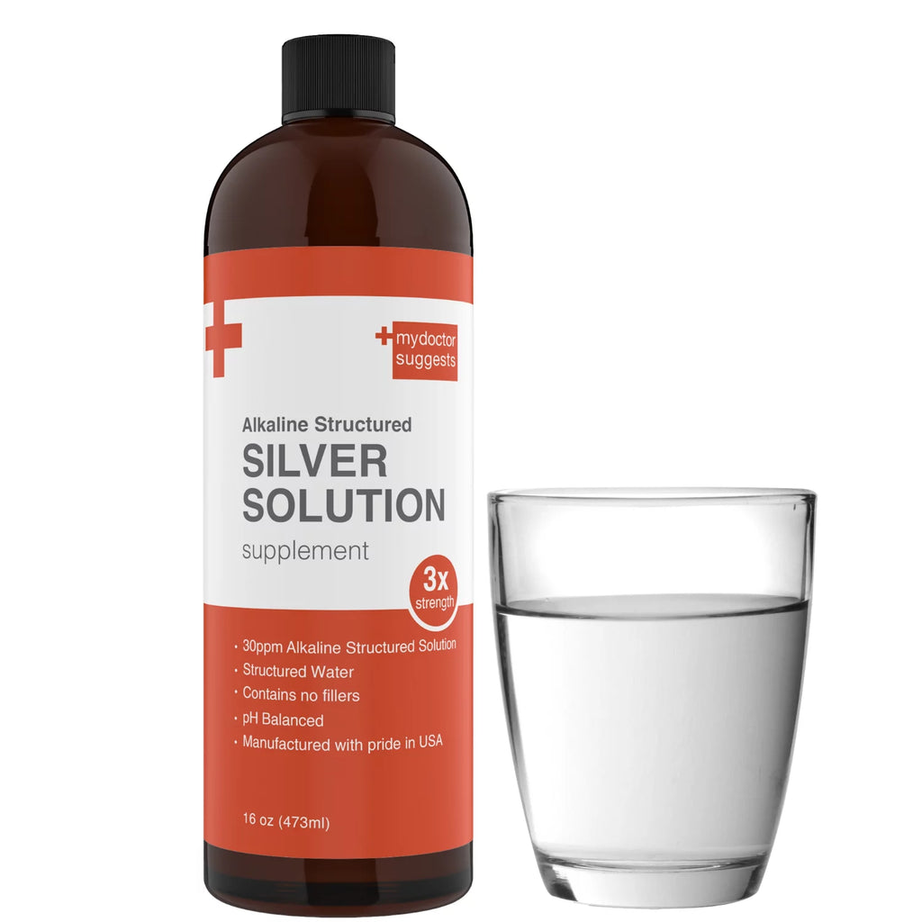 Colloidal Silver Liquid 30ppm pH Balanced - 16 oz H716230